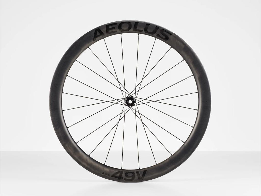 Bontrager Aeolus Pro 49V Disc TLR - Forhjul 700c - E-Thru 12x100mm