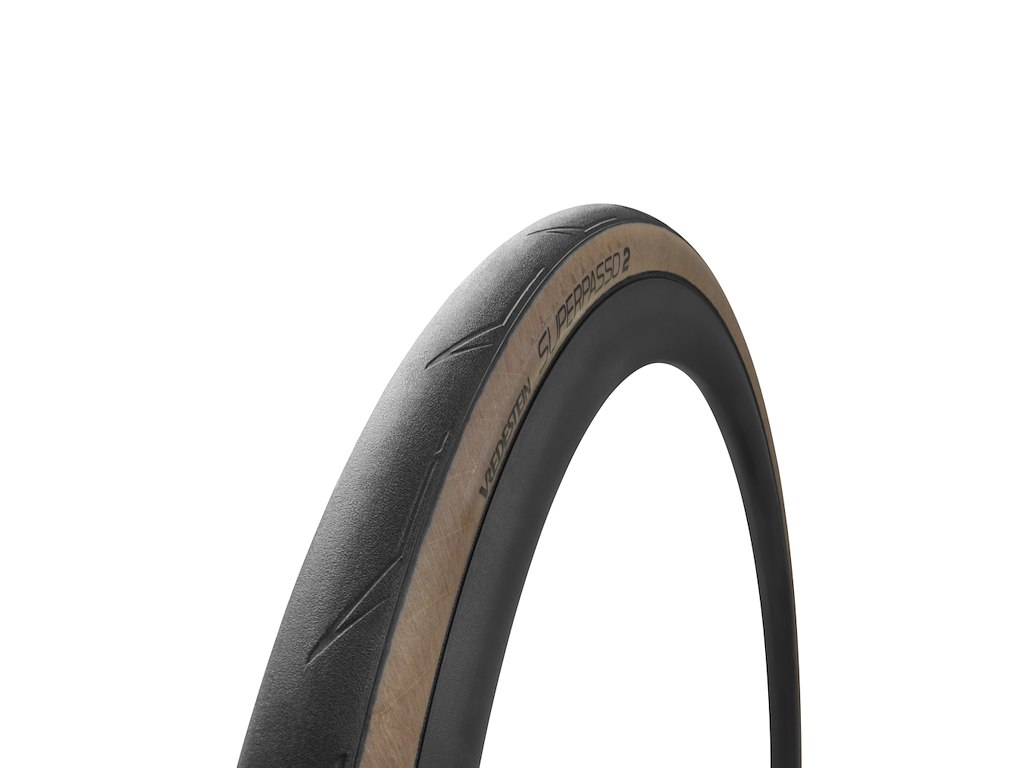 Køb Vredestein Superpasso 2 Tube - Foldedæk Road - 700 x 25c - Sort/Transparent - Pris 379.00 kr.