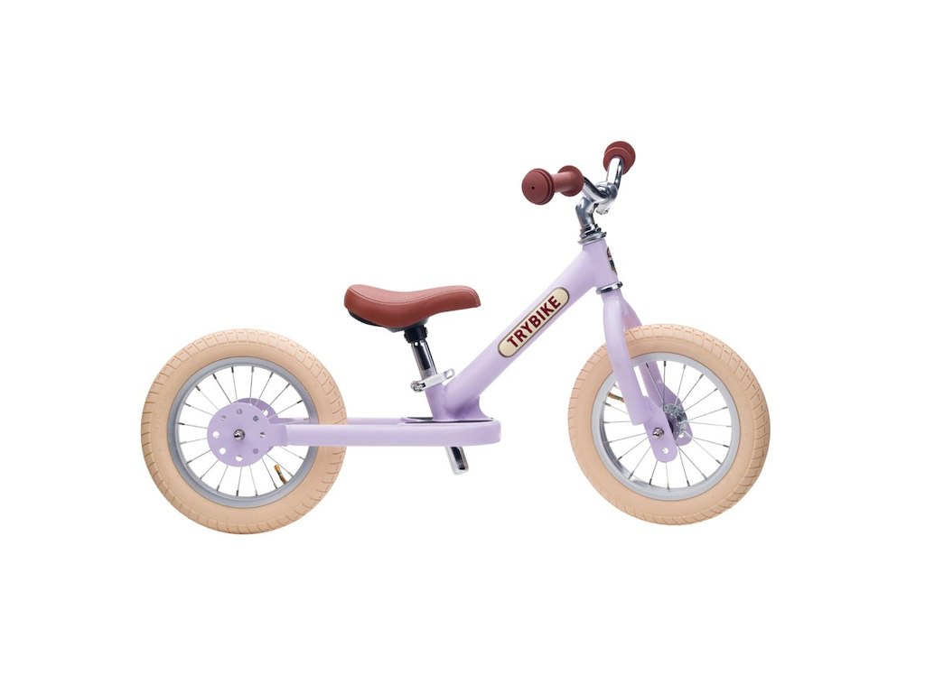 Trybike Balance/Løbecykel 2 Hjul Lilla