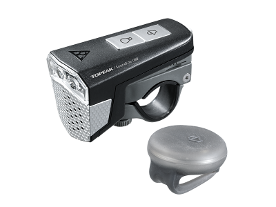 Topeak Soundlite USB Lygte med Horn