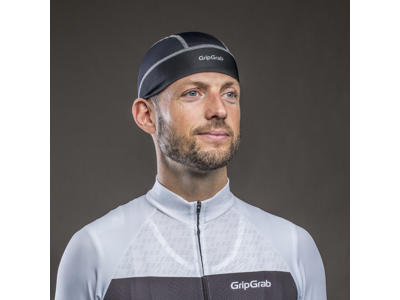 GripGrab Summer Skull Cap Mesh 5021 - Sommer hjelmhue - Sort - One Size