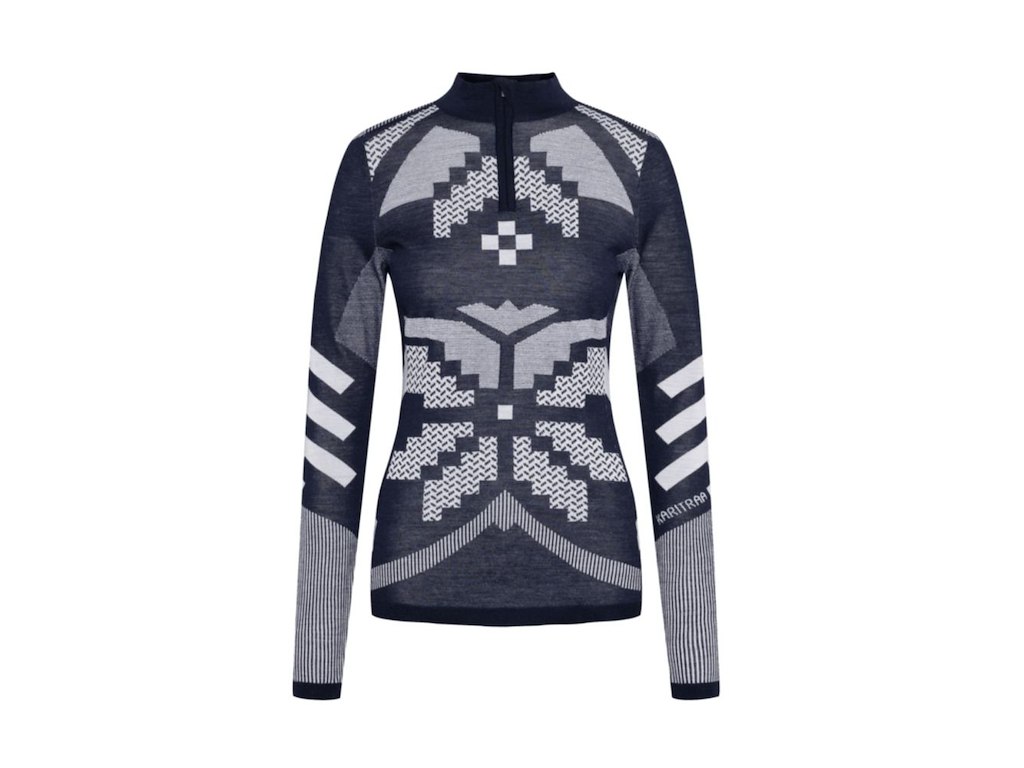 Kari Traa - Faith - Merino - Trøje - Blå - L