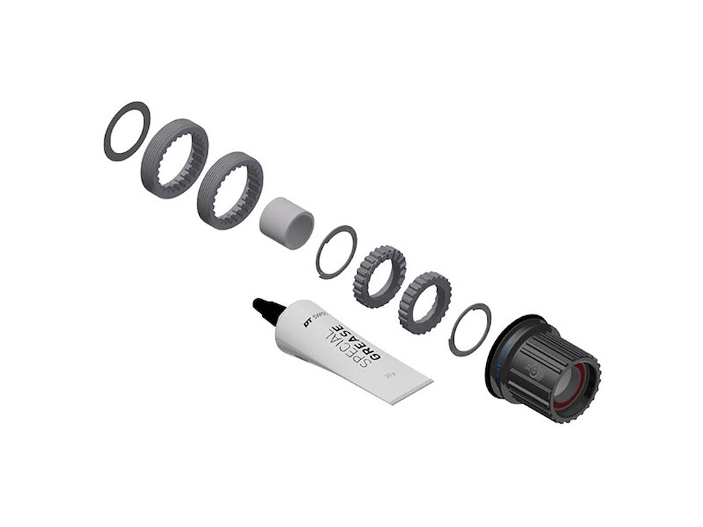 DT Swiss Ratchet LN opgraderingskit Hybrid Shimano Micro Spline MTB (Steel) body DT Swiss Ratchet LN opgraderingskit Hybrid Shimano Micro Spline MTB (Steel) body