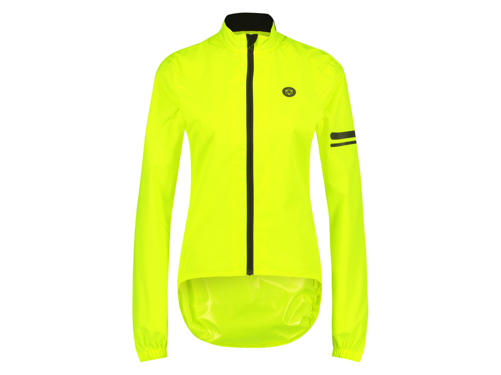 AGU Cykelregnjakke - Essential - Dame - Fluo Gul
