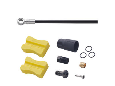 Shimano Zee Bremseslange - model SM-BH90-SBS - 1000mm lang - Sort