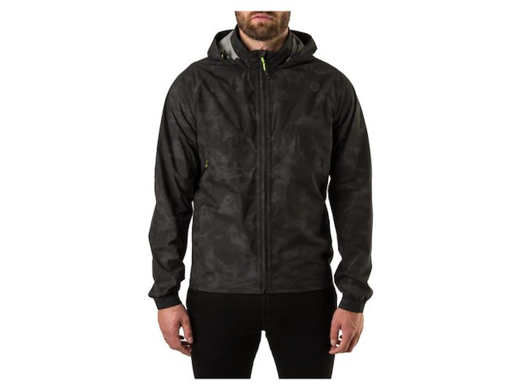 AGU Commuter Compact Rain Jacket Cykeljakke - Herre - Reflection Black - Str. L