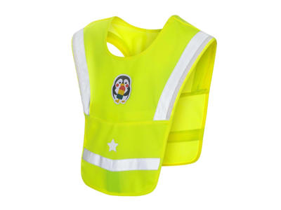 heyReflect Refleksvest til børn med led lys - Gul 