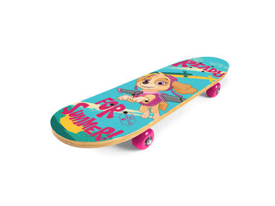 Seven - Paw Patrol - Skateboard - Blå/rød