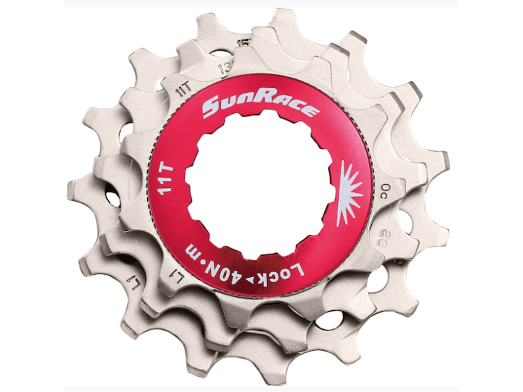 Sunrace Kassette Tandhjul 10 Speed 11-13-15T Sølv