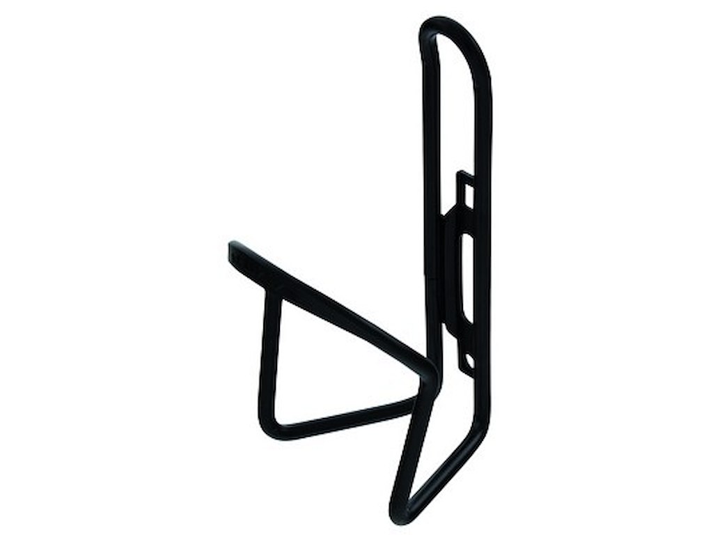 Flaskeholder aluminium sort