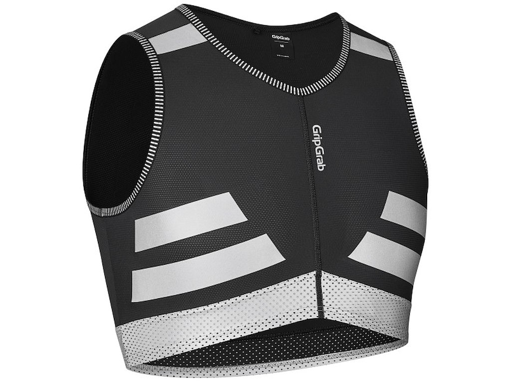 GripGrab PACR Visibility Vest - Herre - Sort