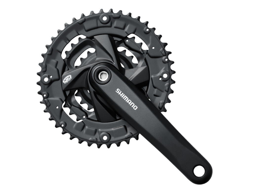 Shimano Altus - Kranksæt FC-M371 Triple kranksæt 44-32-22 tands 170 mm pedalarm