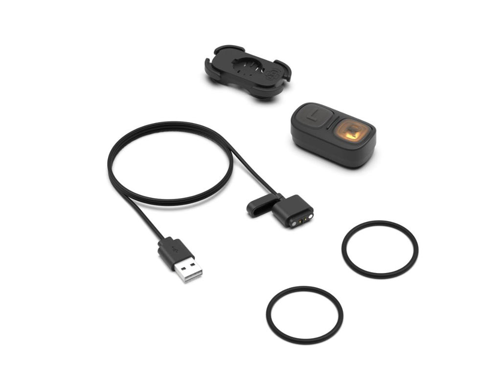 Lumos Fjernbetjening - Til Ultra hjelm - Med holder til styret - Magnetisk ladekabel