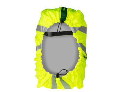 WOWOW Bag Cover 2.2 - Reflekterende overtræk til rygsæk op til 25 liter - Neongul