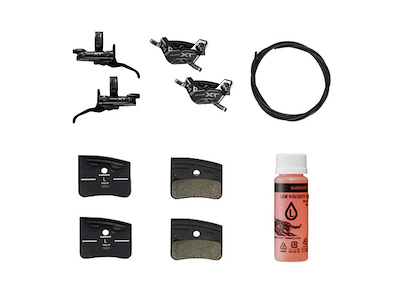 Shimano XT Bremsesæt højre og venstre Upgrade Kit - 4-Piston BL-M8200 og BR-M8220