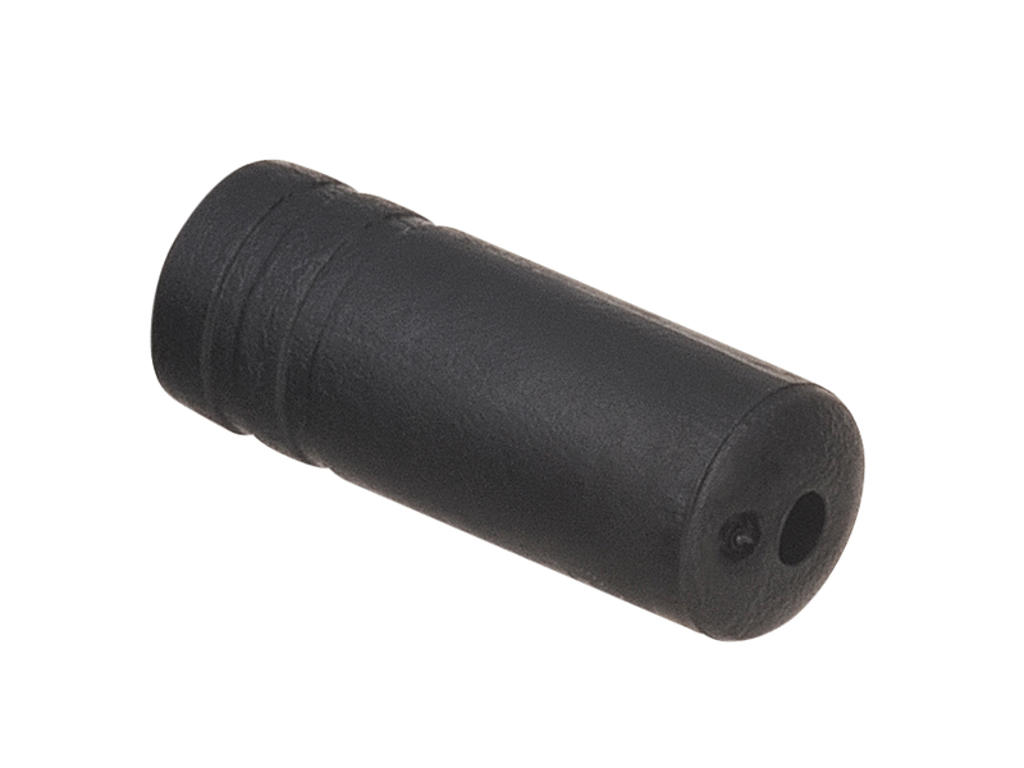 Shimano endebøsning plast - Til gearkabel - Indvendig diameter 4mm - 100 stk.