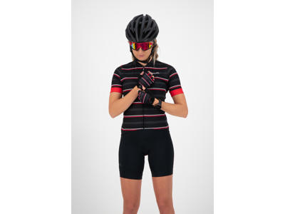 Rogelli Stripe - Cykelhandske - Dame- Gel pude