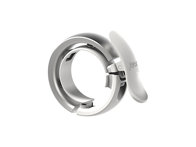 Knog Oi Prima Ringeklokke Large - Grå - 23,8 til 31,8mm styrdiameter
