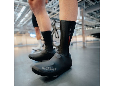Bioracer Speedwear Aero Skoovertræk - Skoovertræk - Sort - L