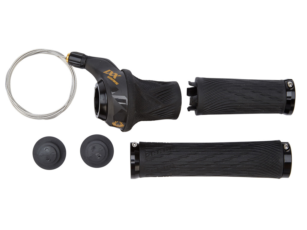 Sram Eagle XX1 - Grip Shift - 12 gear - Sort/guld Sram Eagle XX1 - Grip Shift - 12 gear - Sort/guld