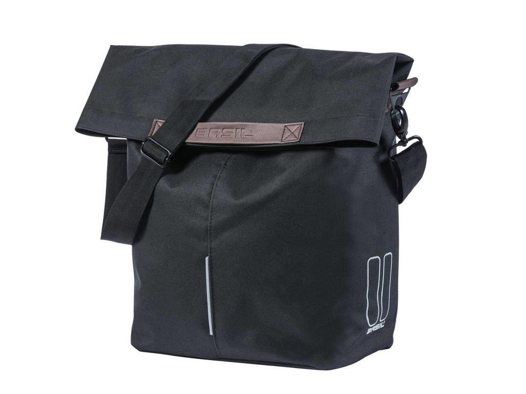 Basil City - Cykeltaske til bag - Black