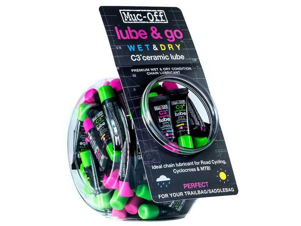 Muc-Off C3 Ceramic Wet kædeolie 5ml - vareprøve