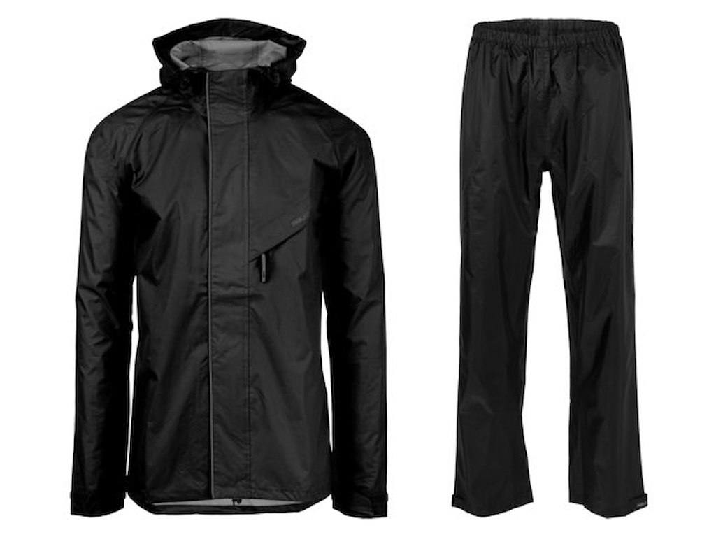 AGU Passat Regnsæt - Unisex - Sort - Str. XS