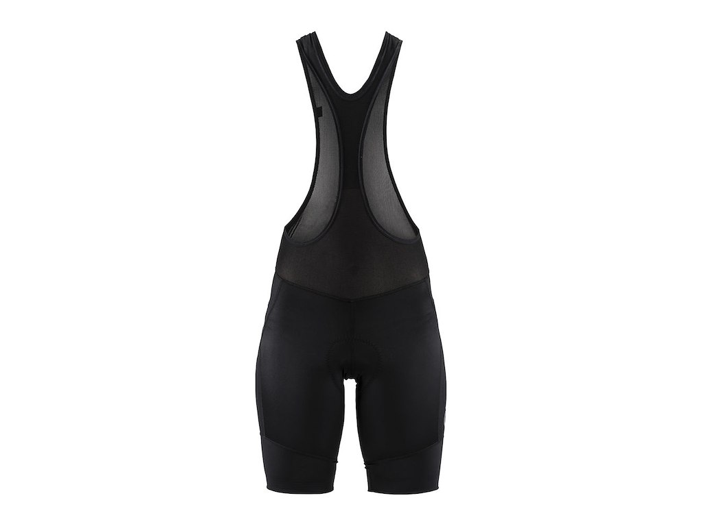 Craft Essence Bib dame shorts i sort med seler (Størrelse: XS) Craft Essence Bib dame shorts i sort med seler (Størrelse: XS)
