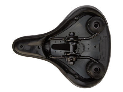 OnGear - Sadel - komfort med elastomer - Unisex D2 Base - Sort