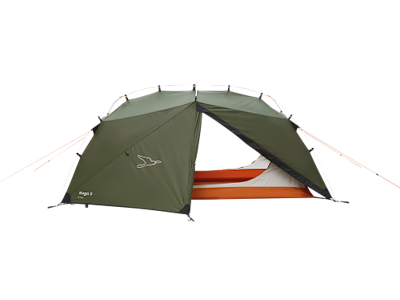 Easy Camp Rago 3 - Dome telt - 3 personers - Grøn/Orange