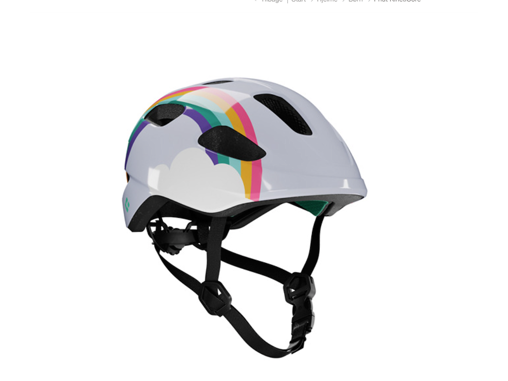Lazer Pnut 2.0 KinetiCore - Cykelhjelm barn - Str. 46-52 cm - Rainbow