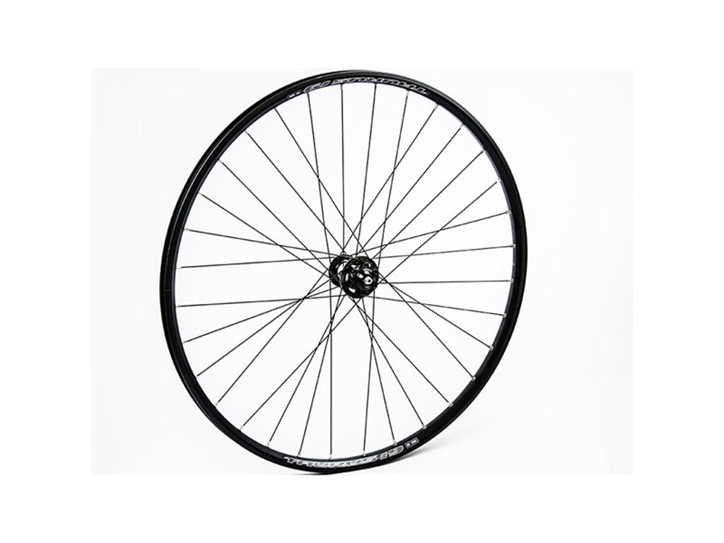 Connect City/MTB Forhjul - 27,5" - QR nav - Rival 21 fælg - Disc - Sort