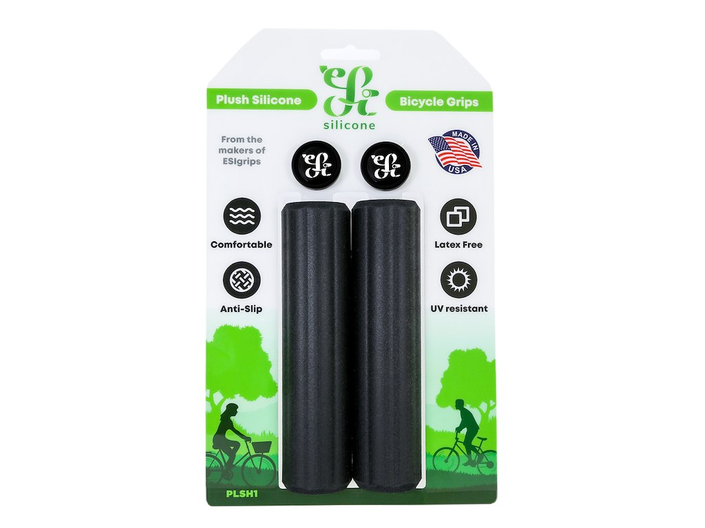 ESI Silicone Plush Håndtag - Sort