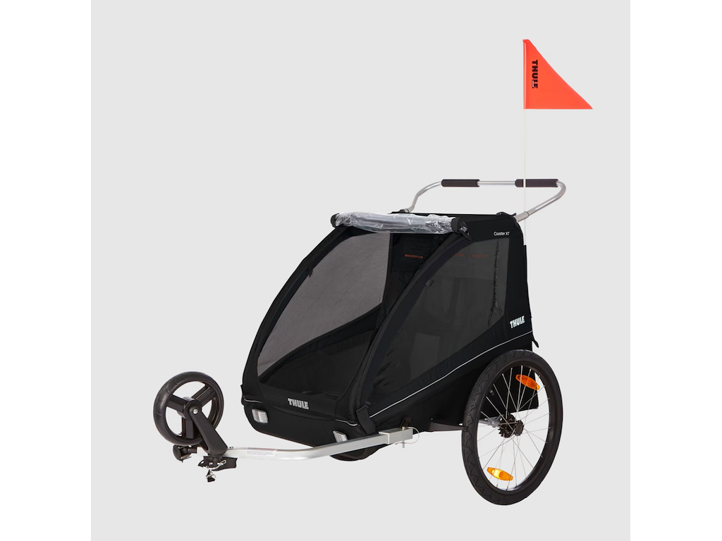 Thule Coaster XT - Cykeltrailer til 2 børn - Sort
