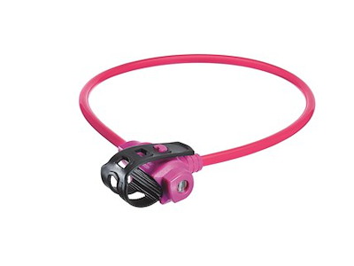 TRELOCK KS211 Wirelås 75 cm, Pink