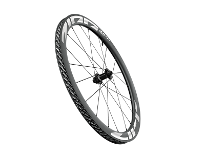 ZIPP 404 S 700c forhjul - 12x100mm E-Thru - Disc centerlock - Hvide decals