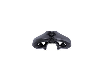 PRO TSA 1.2 - Sadel med anatomisk pasform - 132 mm bred - Sort