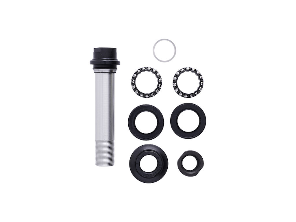 Shimano aksel komplet 100mm lang til forhjul model HB-RS470