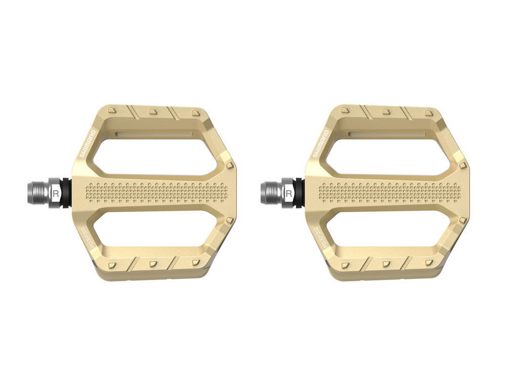 Shimano Flat - Pedaler Urban - Platform - Guld - PD-EF202