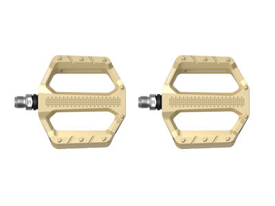 Shimano Flat - Pedaler Urban - Platform - Guld - PD-EF202