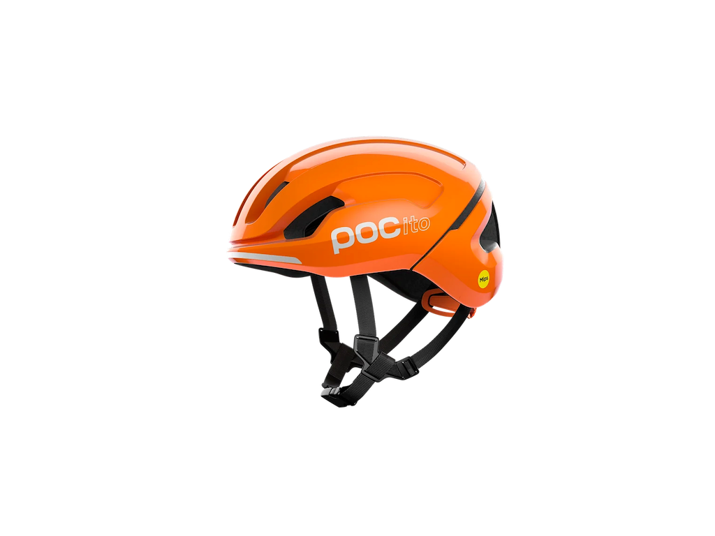 POC POCito Omne MIPS - Cykelhjelm - Fluorescent Orange - Str. S/51-56cm
