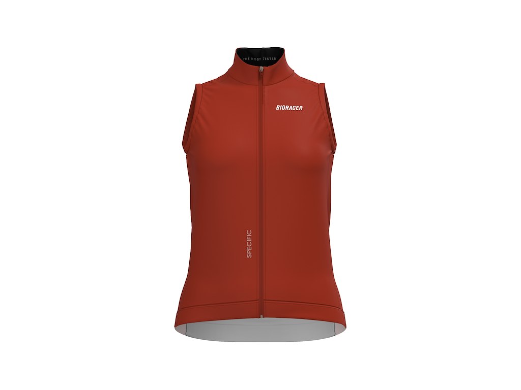 Bioracer Icon Gilet - Cykelvest - Dame - Terra Cotta - S