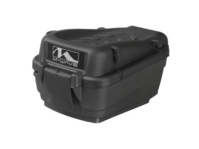 M-Wave Amsterdam Easy Box S-M - Boks til bagagebærer - Hård plast - Sort - Str. 5 liter