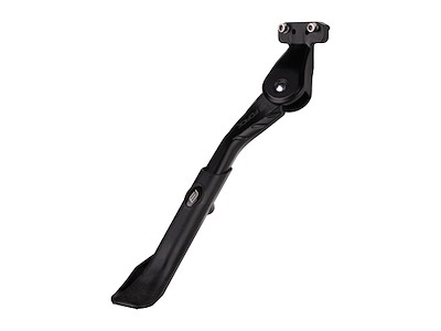 FORCE støtteben bag til E-BIKE ECO justerbar 24-29" til bag 18/40mm i aluminium - Sort