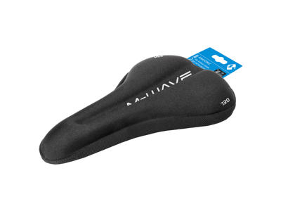 M-Wave Anatomic - Sadelovertræk - GEL - Til MTB. Touring. Racer - Sort