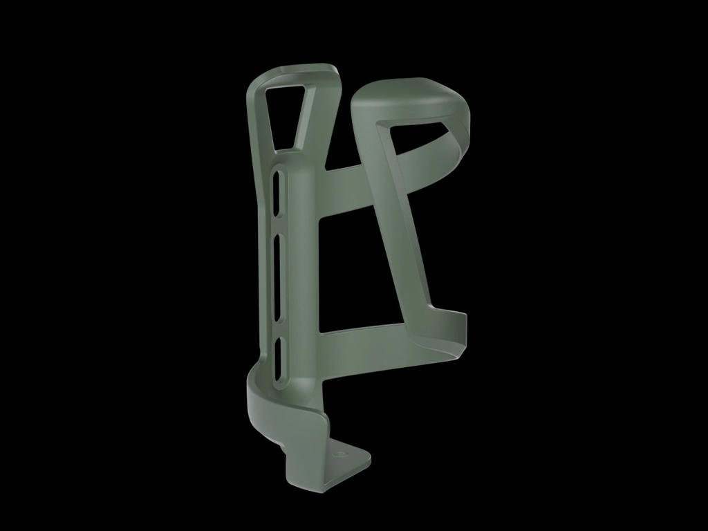 Trek - Flaskeholder med adgang fra højre side - Recycled Plastic - Oliven grå