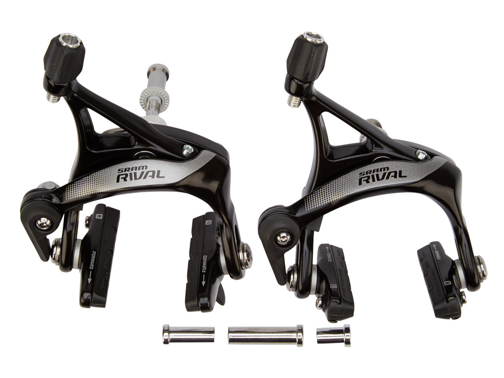 Sram Rival 22 Bremsesæt - Sølv/sort 