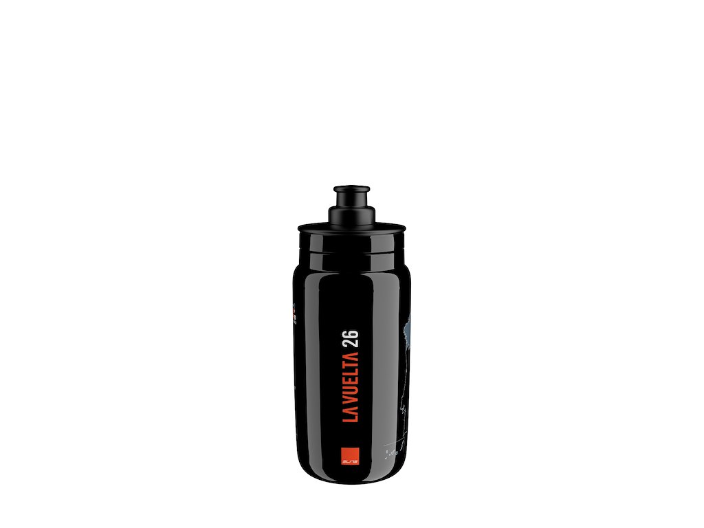 Elite Fly teams 2026 - Drikkedunk 550ml - Vuelta Black Map