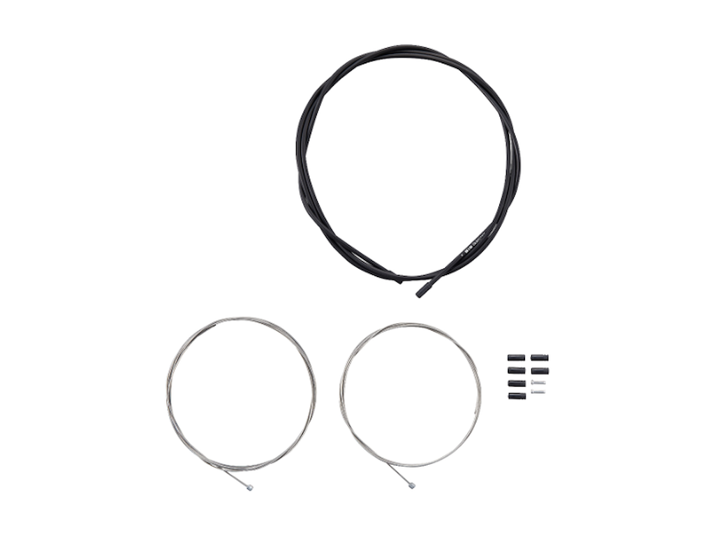 Shimano Gearkabel sæt 1700 mm til Road - Sort