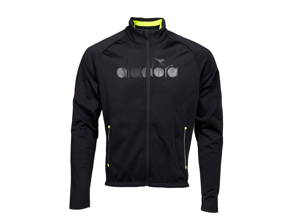 Diadora Firenze - Cykeltrøje med lange ærmer -  Sort/Gul